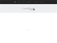 Tablet Screenshot of coralseasmotel.com
